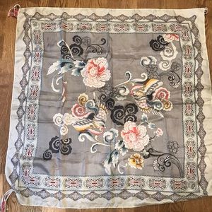 Johnny Was silk scarf